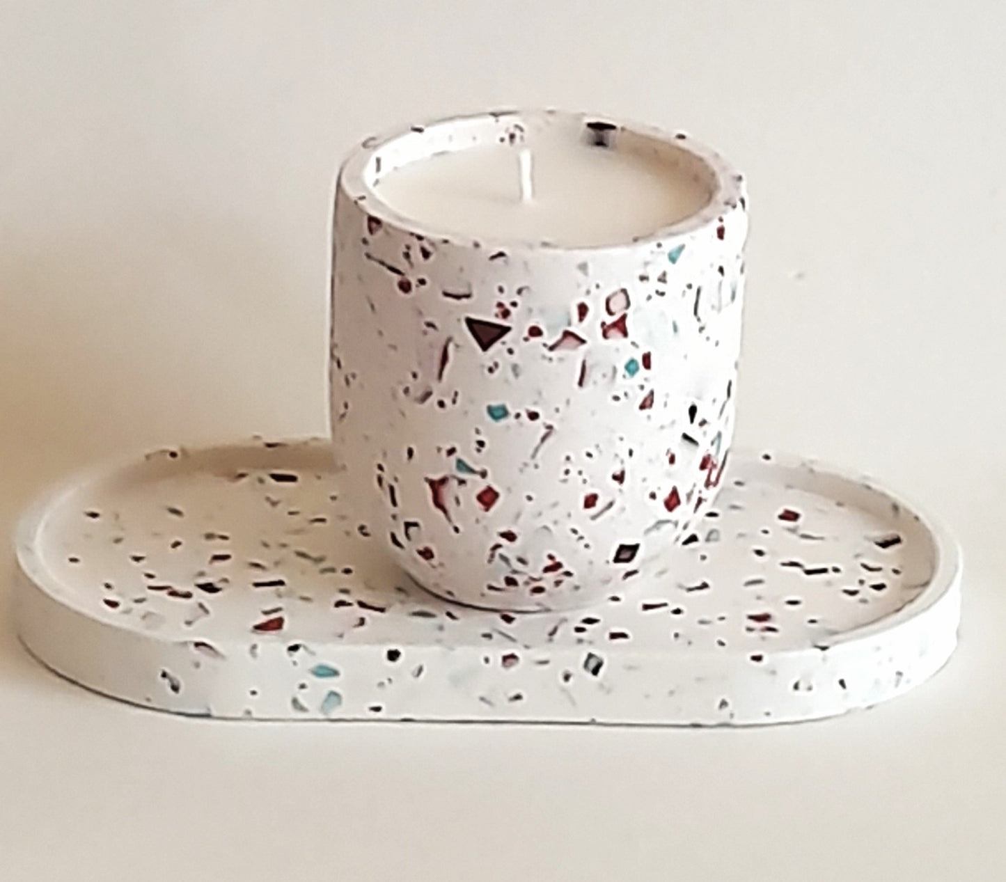 Scented Candle - Eco Luxe Hand Poured Moroccan Rose Candle