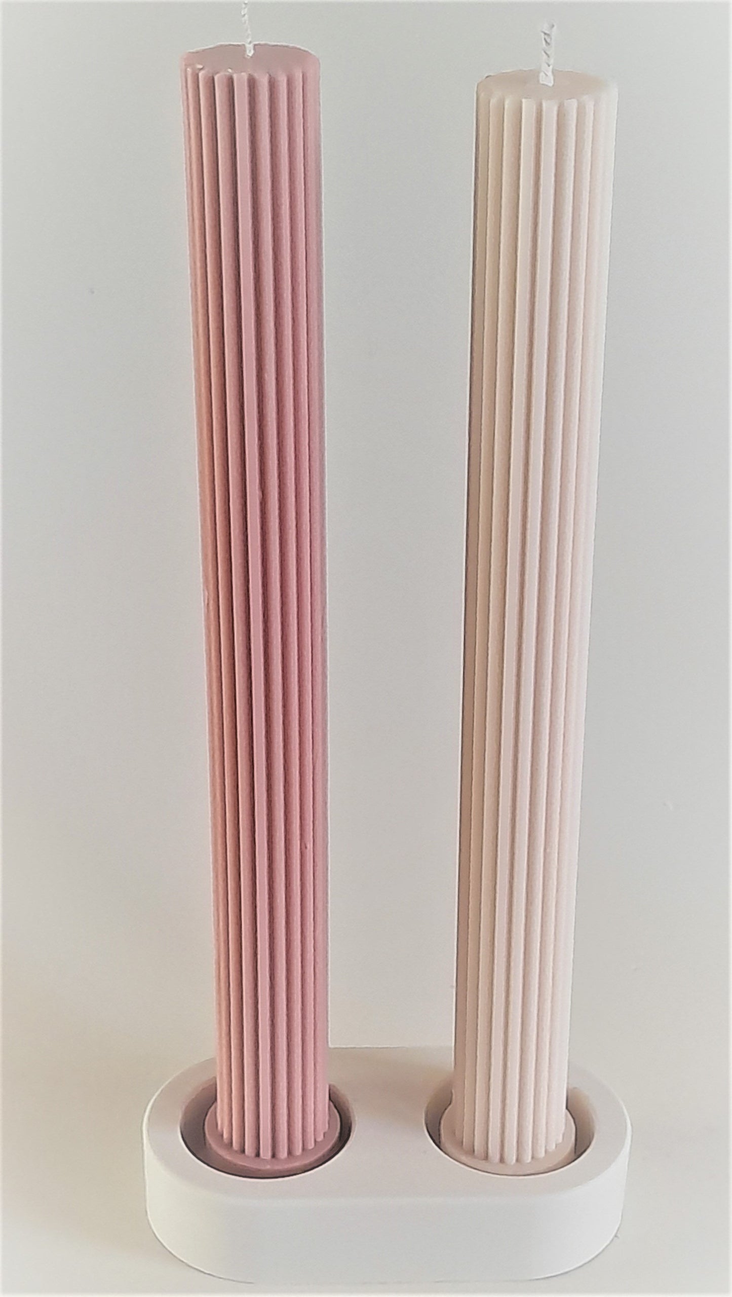 Sculptural Dinner Candle Available in any colour