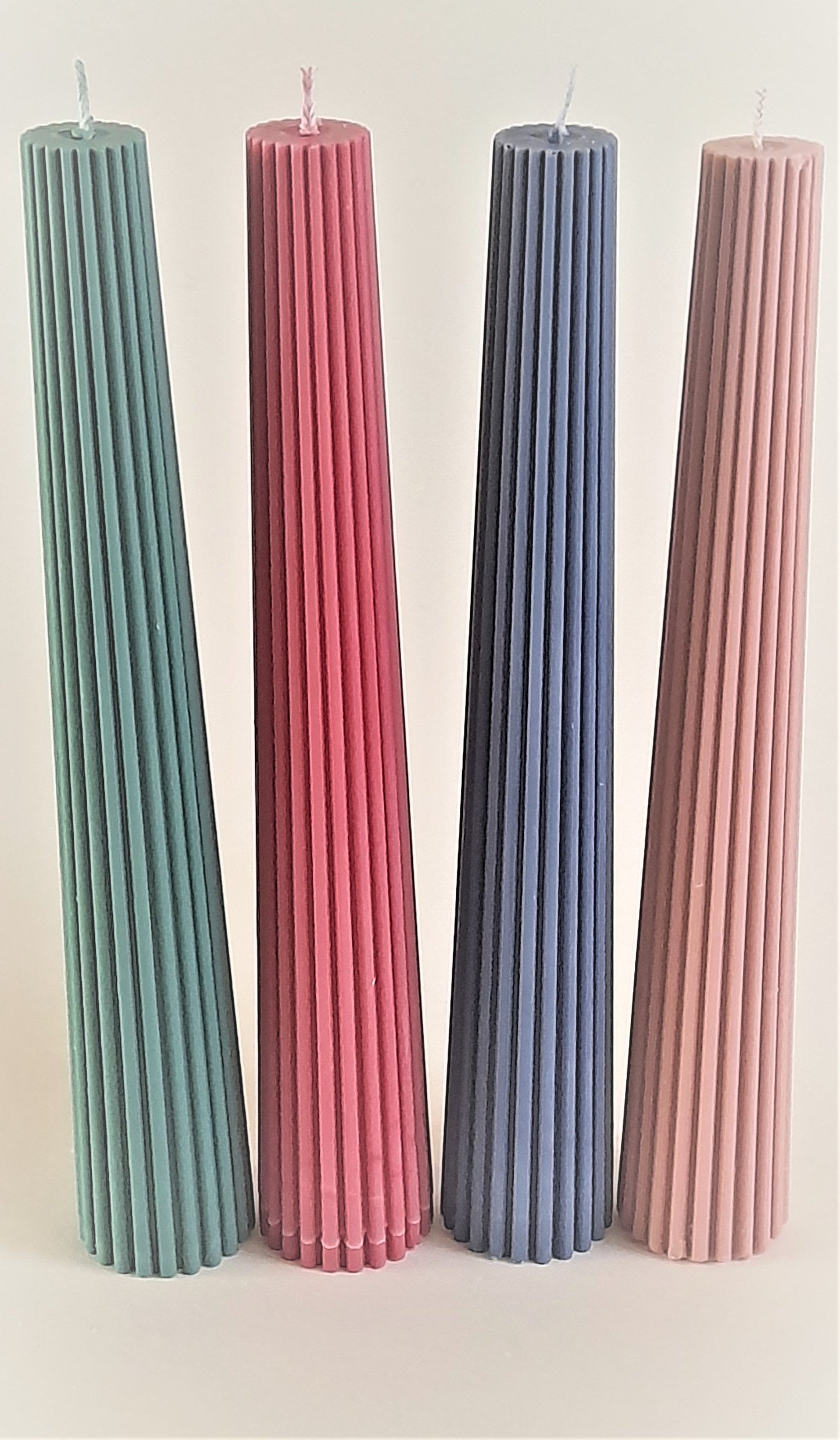 Sculptural Dinner Candle Available in any colour