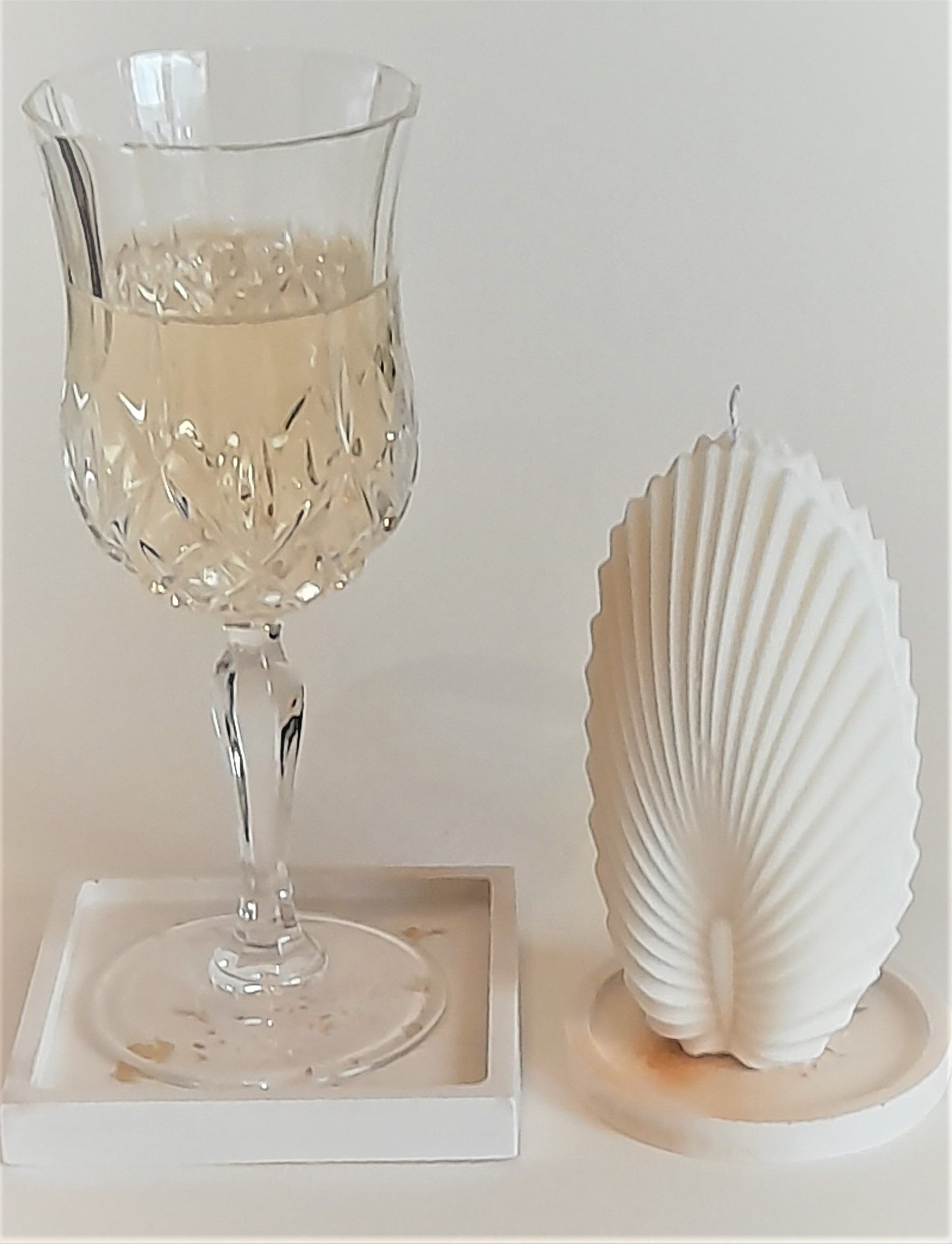Sculptural Phoenix Crown Shaped Candle