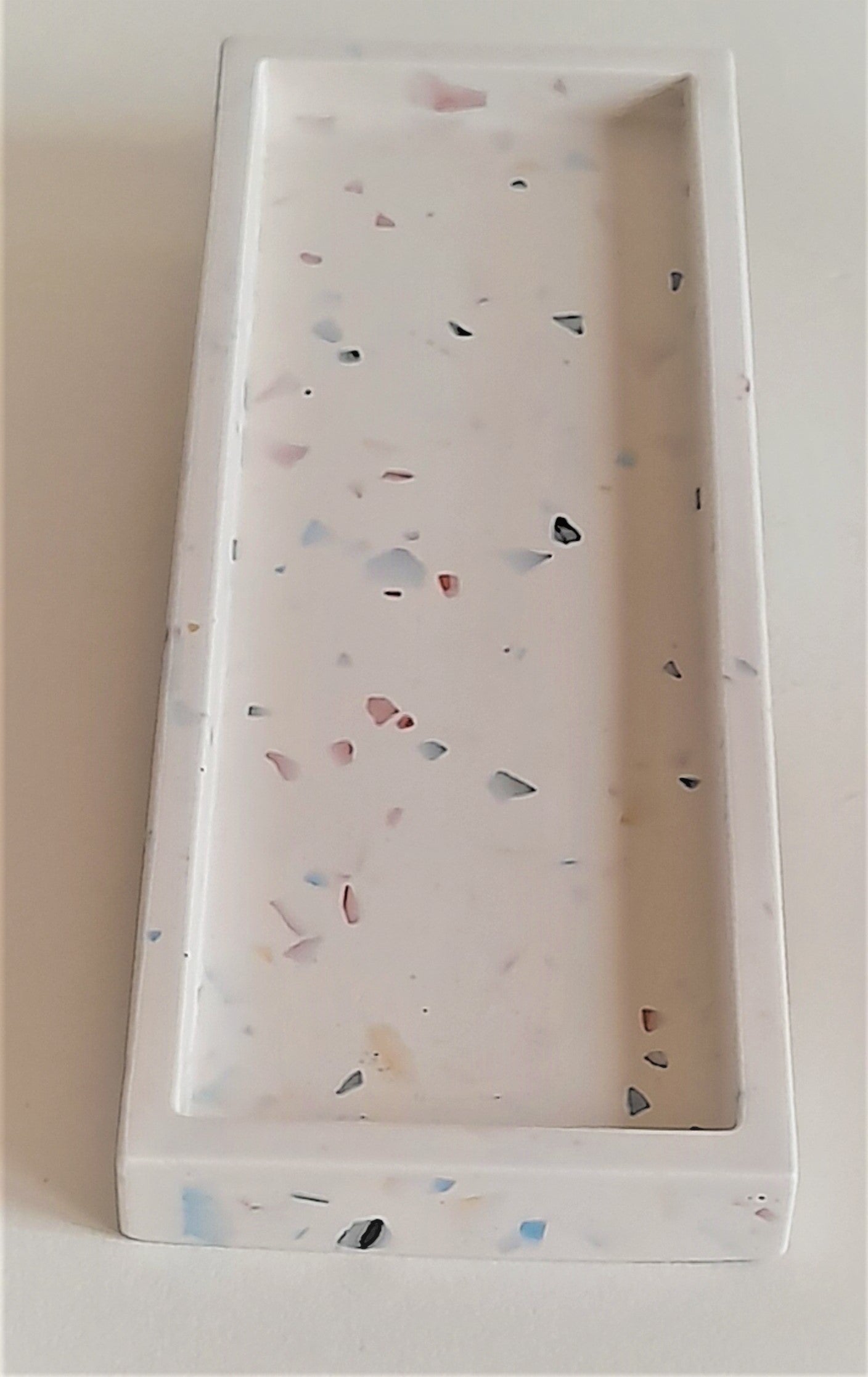 Long & Slim Rectangular Terrazzo Tray