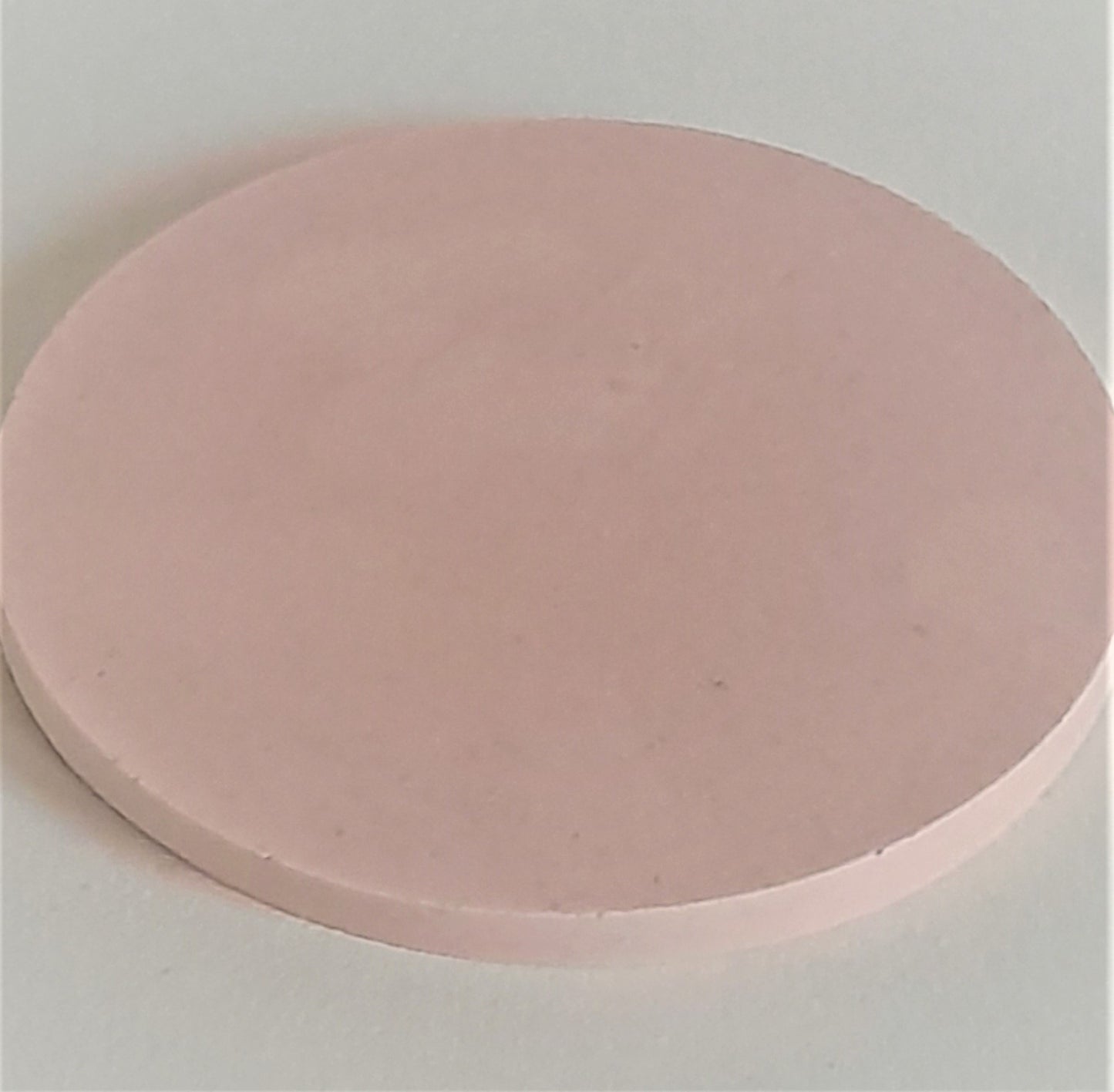 Small Round Light Pink Coaster