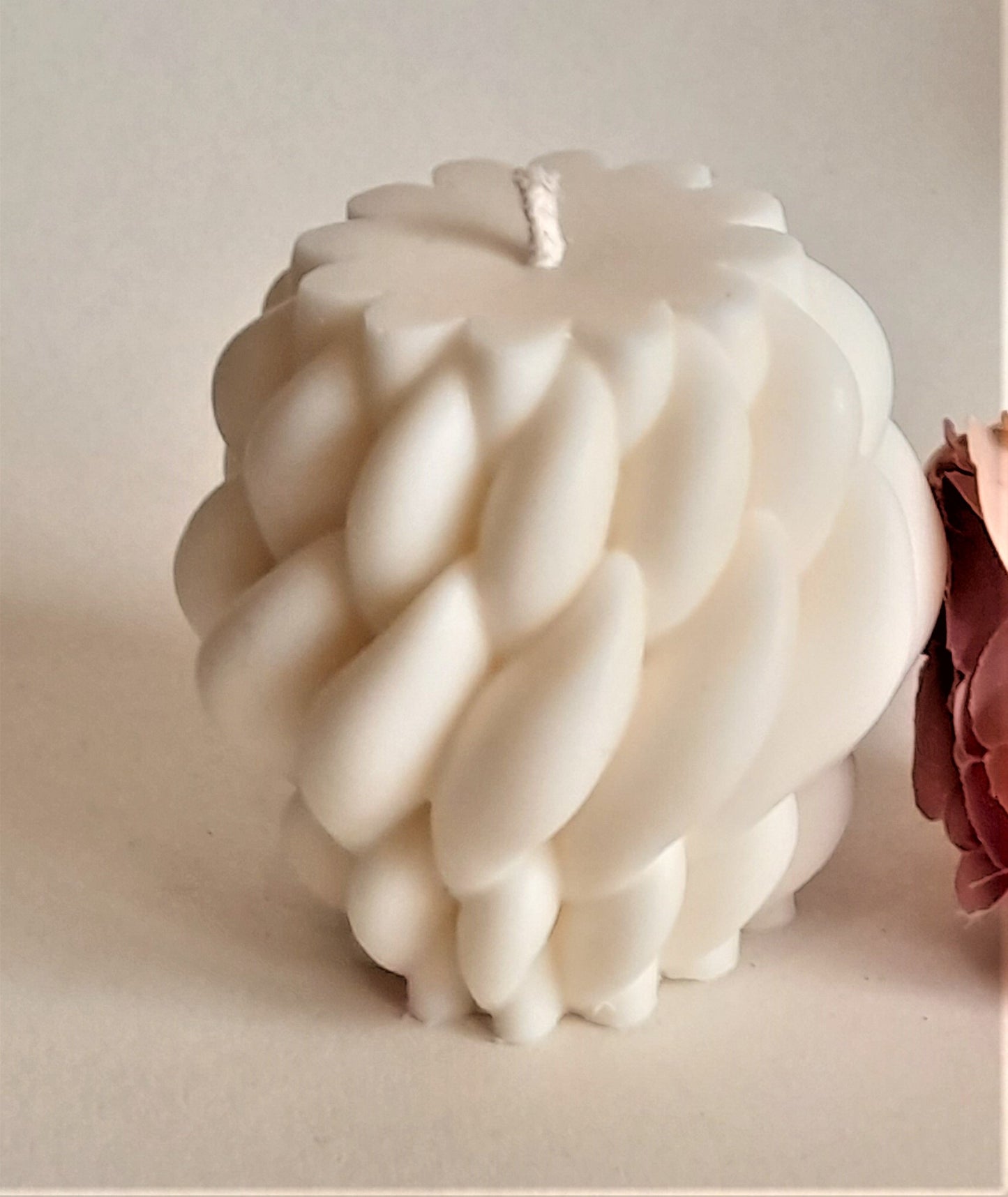 Sculptural Weave Candles