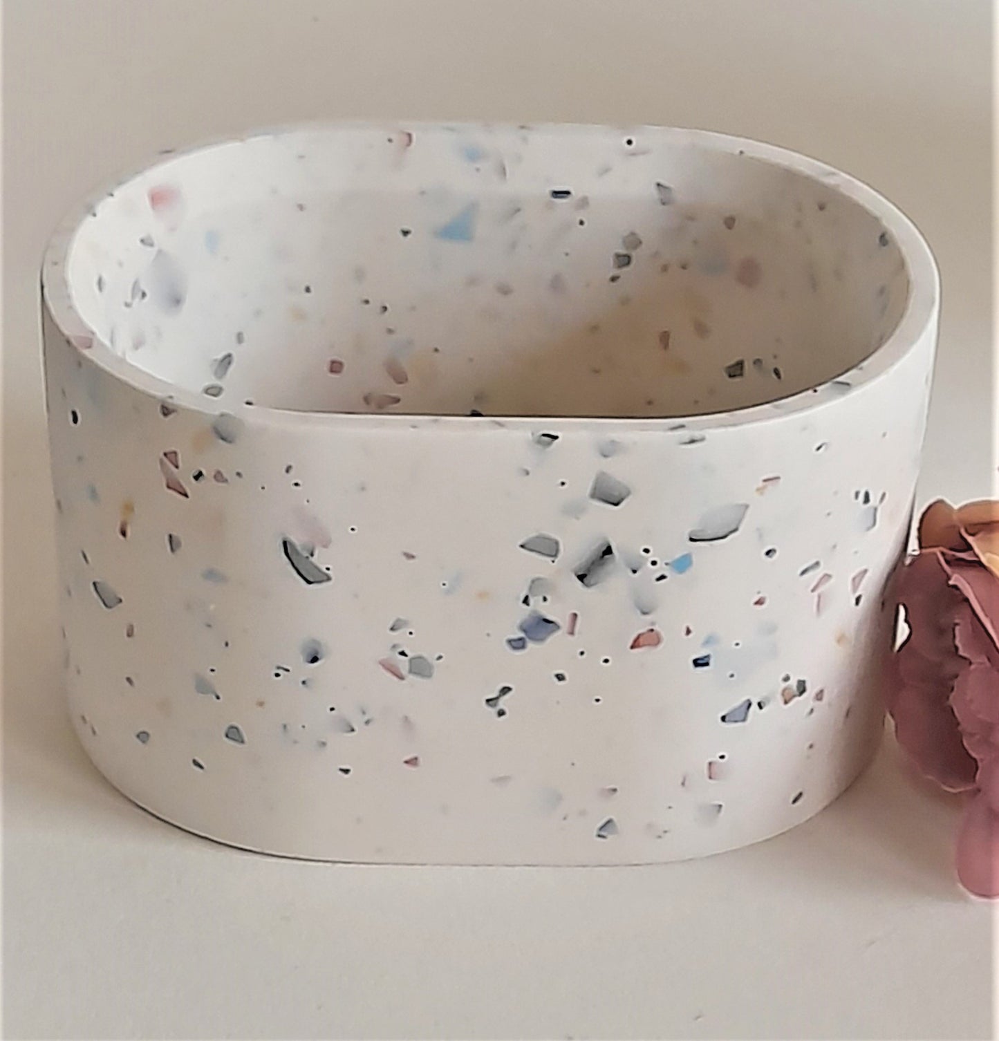 Oval Terrazzo Pen Pots
