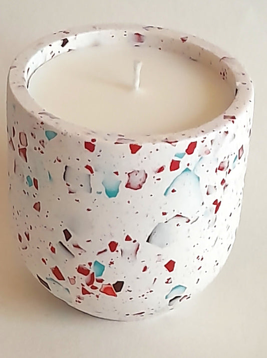 Scented Candle - Eco Luxe Hand Poured Moroccan Rose Candle