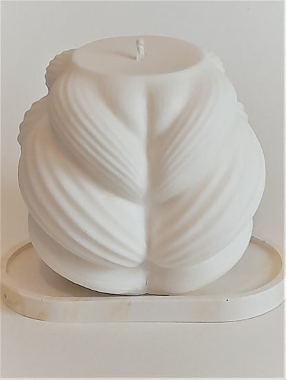 Sculptural Extra Large Rope Candle