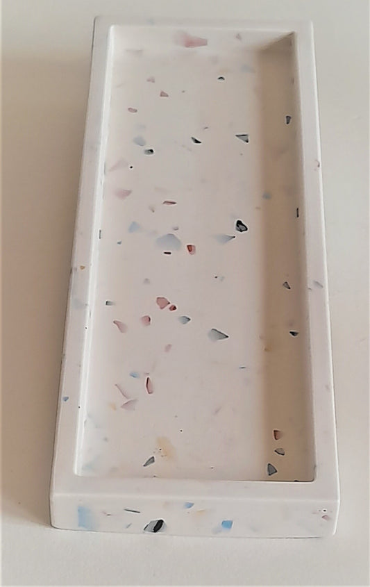 Long & Slim Rectangular Terrazzo Tray