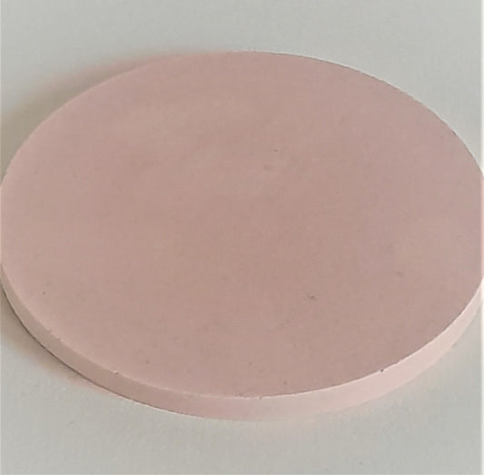 Small Round Light Pink Coaster