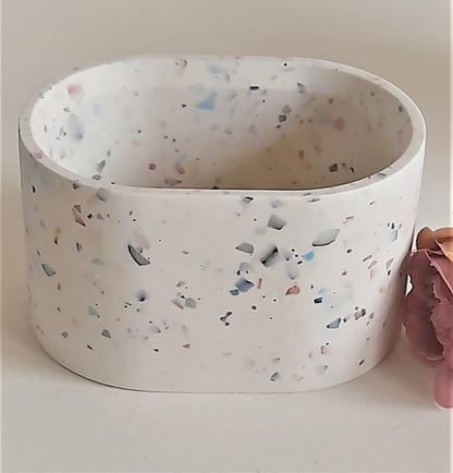 Oval Terrazzo Pen Pots