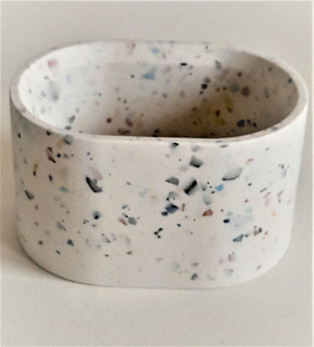 Oval Terrazzo Pen Pots