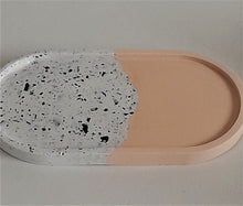 Two Tone Oval Tray